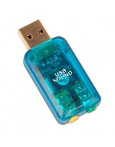 ADAPTADOR USB PARA ÁUDIO